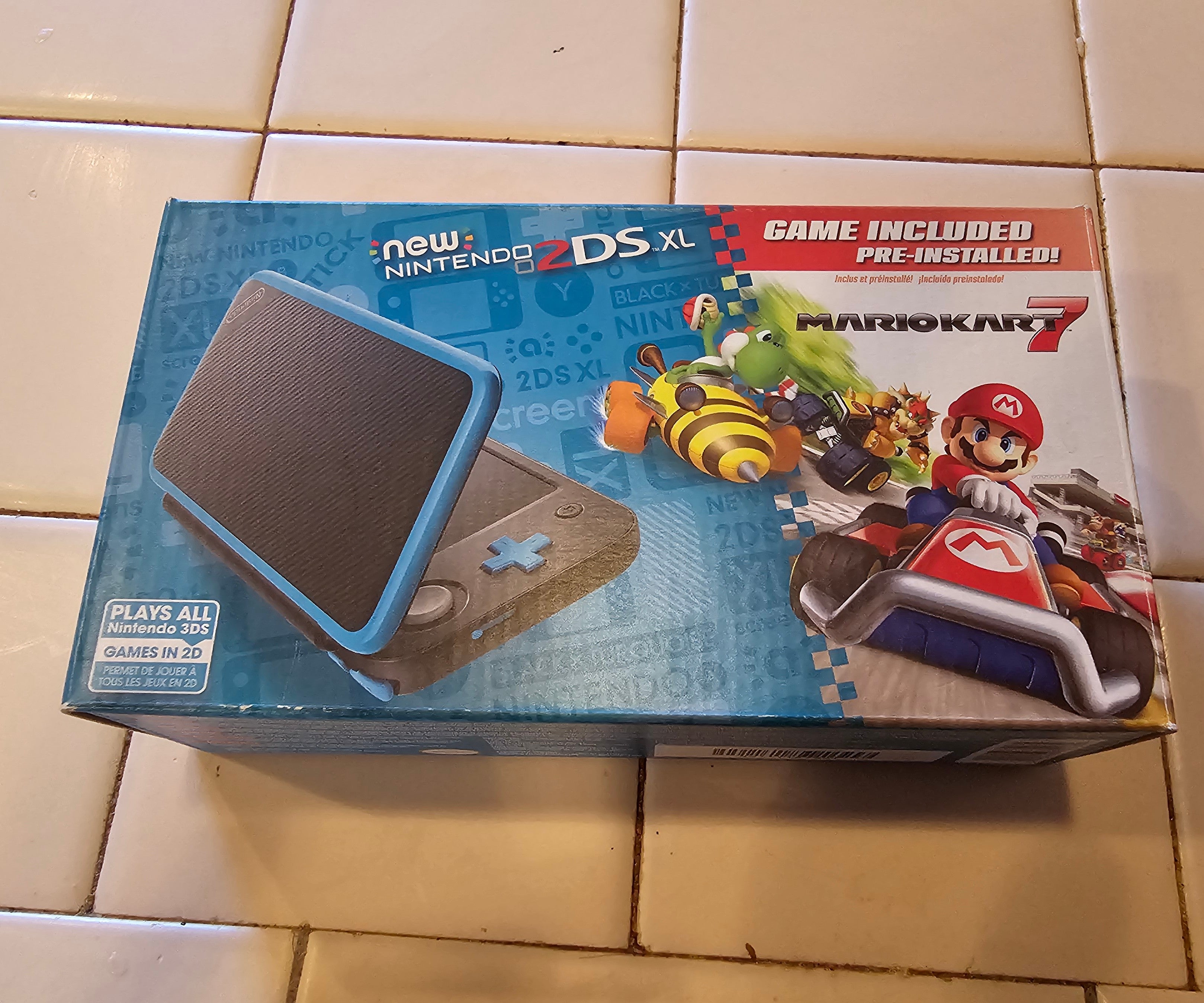 new 2ds xl turquoise 128gb with games